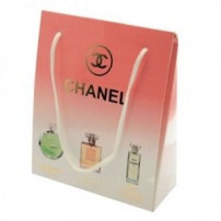Подарочный набор Chanel 3x15ml. В набор входят 3 аромата: 1. Сhance Eau Fraiche. 2. №5. 3. Сoco Mademoiselle.